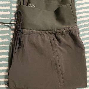 Deep Green Athleta Joggers